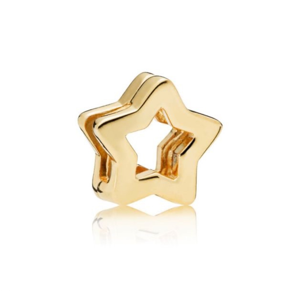 Pandora Shine™ Reflexions™ Sleek Star Clip Charm